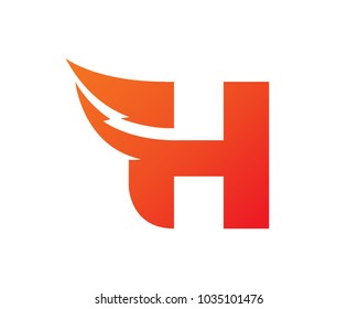 Letter H Logo Template Design Vector, Emblem, Design Concept, Creative Symbol, Icon