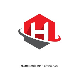 Letter H Logo Template Design Vector, Emblem, Concept Design, Creative Symbol, Icon