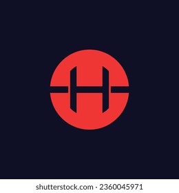 Letter h Logo Template Design Vector