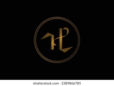 letter H logo template design