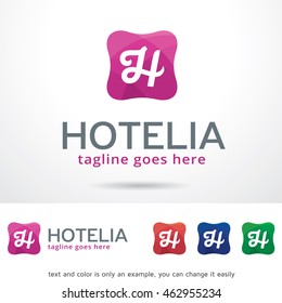 Letter H Logo Template Design Vector