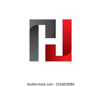 Letter H Logo Template, Icon, Symbol - Vector