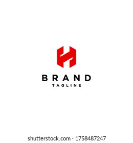 Letter H Logo Template With Sturdy, Strong And Courageous Impression.