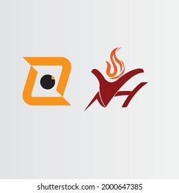 Letter H Logo Template, Symbol, Icon