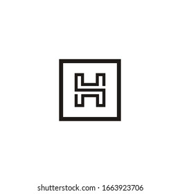 Letter H logo Template Vector