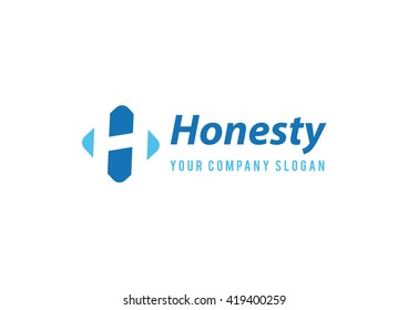 letter H logo Template for your company