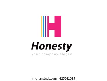 letter H logo Template for your company