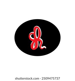 El logotipo de la letra H es único y simple