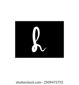 letter h logo is unique and simple