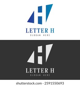 Letter H Logo Vector Art  Icons  and Graphics
