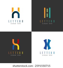 Letter H Logo Vector Art  Icons  and Graphics