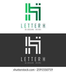 Letter H Logo Vector Art  Icons  and Graphics