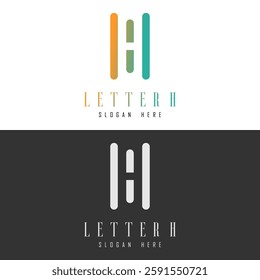 Letter H Logo Vector Art  Icons  and Graphics