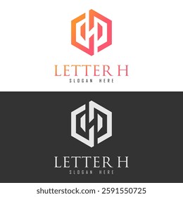 Letter H Logo Vector Art  Icons  and Graphics