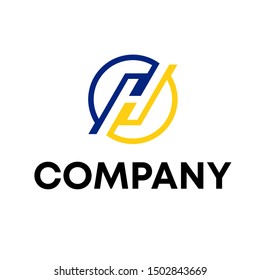 Letter H logo vector design