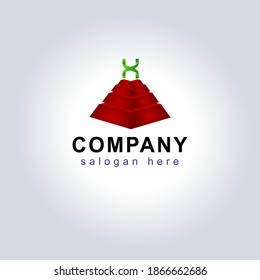 Letter H Logo Vector Design Illustration for your Business Identity template. Creative Company Name with slogan brand logo. Unique Letter H Logo Icon for monogram . Beautiful Company Logo Idea.