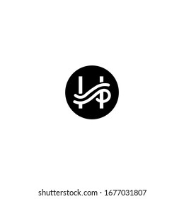 letter H logo vector icon template
