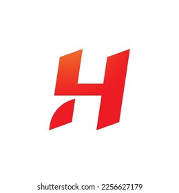 Elemento de plantilla de vector de logotipo de letra H