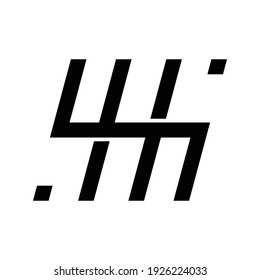 Letter H Monogram Logo Design