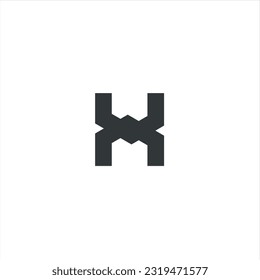 Letter H Monogram Logo for sale. very unique and different, suitable for any company and in any sector, especially companies with the initials H. Easy to remember, clean, attractive, simple, modern, e