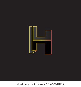 Letter H New Logo Vector