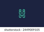 letter h with people logo icon design vector design template inspiration