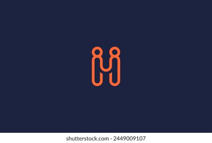 letter h with people logo icon design vector design template inspiration