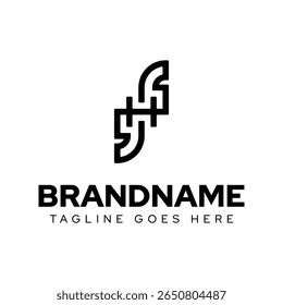 Letra H Citação Logotipo, simbolizando comunicação, expressão e ideias