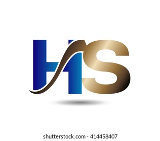 letter H and S logo
