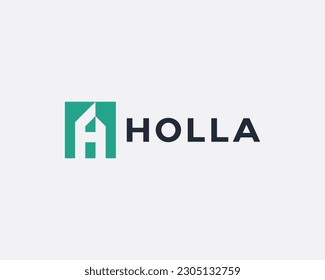 Letter H Simple modern Logo