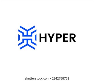 Letter H Simple Monogram Logo