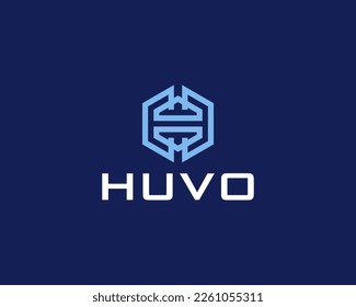 Letter H Simple Monogram Logo