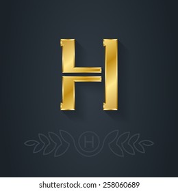 3d H Logo Images Stock Photos Vectors Shutterstock