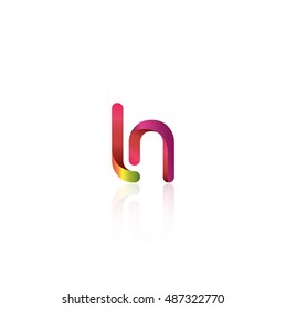 Letter H that can be used as initial logo