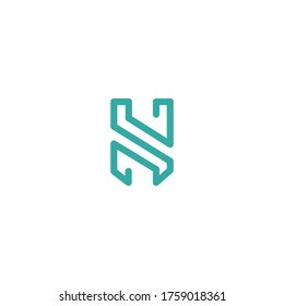Letter H Vector Logo Template
