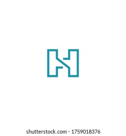 Letter H Vector Logo Template