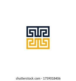 Letter H Vector Logo Template