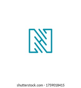 Letter H Vector Logo Template