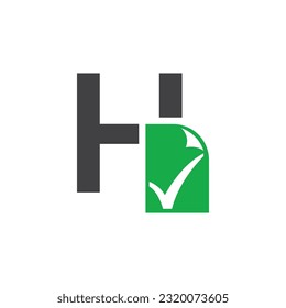 Letter H vector logo template, Colorful Letter H logo, Financial Company Logo, Financial Institute Advisors Logo Design Template Vector Icon