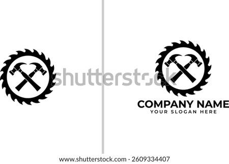 letter, hammer, letter hammer logo, hammer with letter vector file