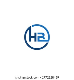 Letter HB logo icon design template elements
