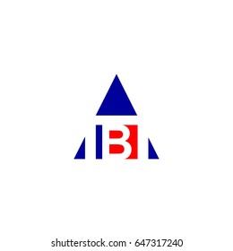 letter H,B logo vector
