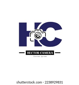 Letter HC logo, letter combination logo design for creative industry, web, business and company.