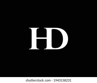 letter HD logo design vector template