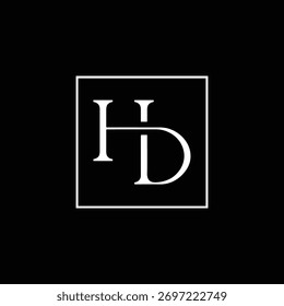 Letter HD Logo Symbol Design