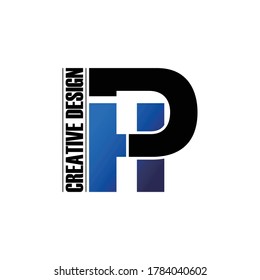 Letter HD monogram logo design vector