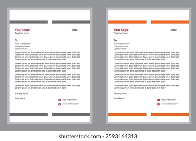 Letter Head design for your any type of business or other