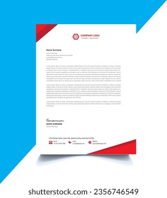 Briefkopf-Design.Sie können es in Ihrem Unternehmen verwenden.