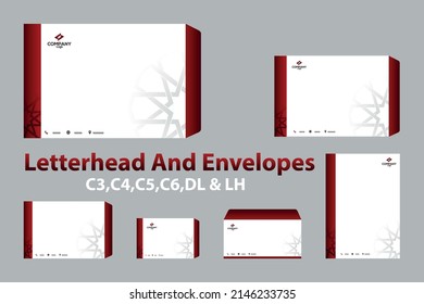 letter head and envelope for your business  