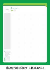 LETTER HEAD GREEN